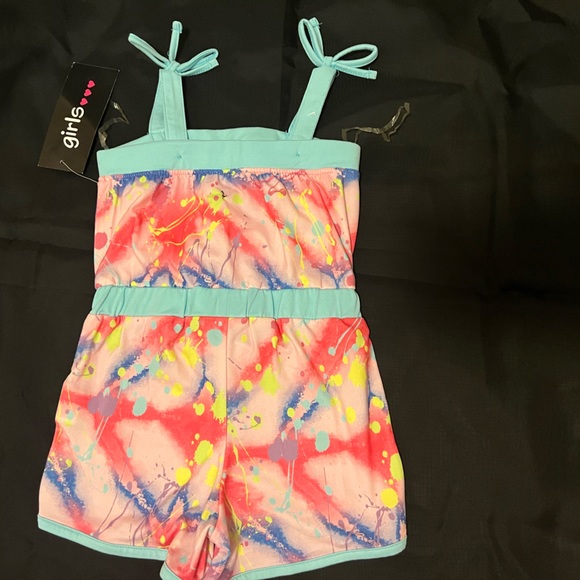 TODDLER 2T rainbow romper - Picture 2 of 5
